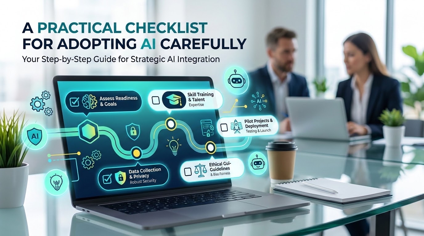  A Practical Checklist for Adopting AI Carefully